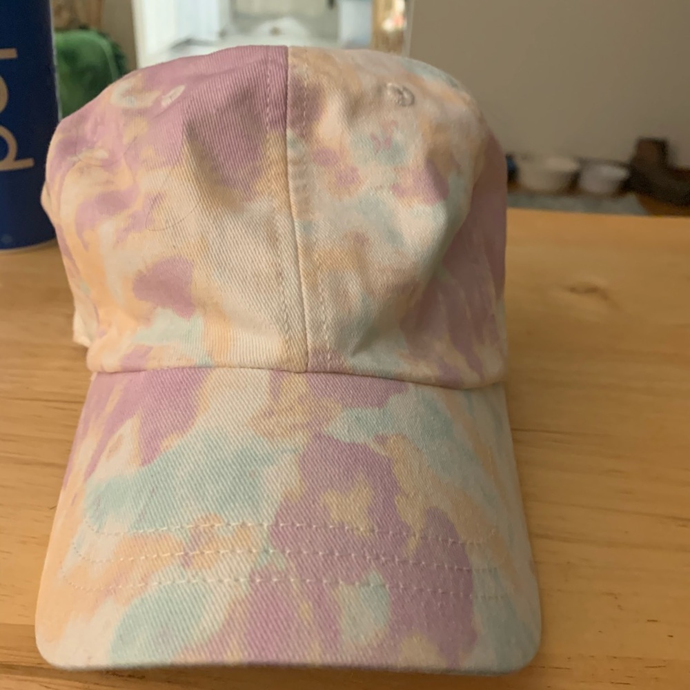 Tie dye ball cap